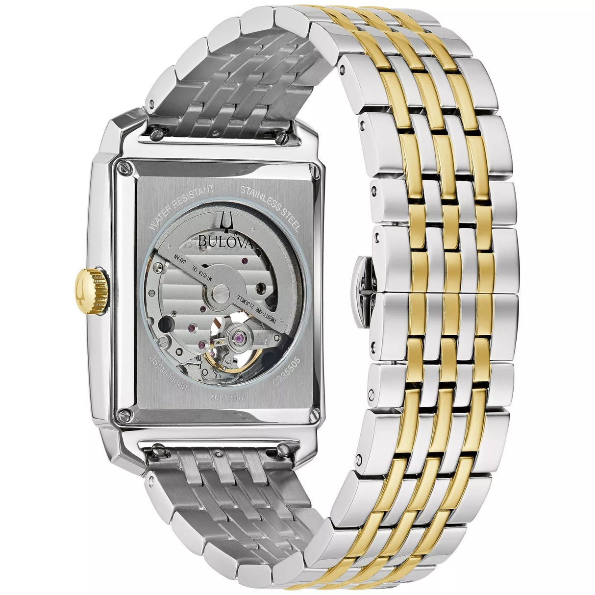 98A308 Reloj Bulova de caballero pulsera de metal