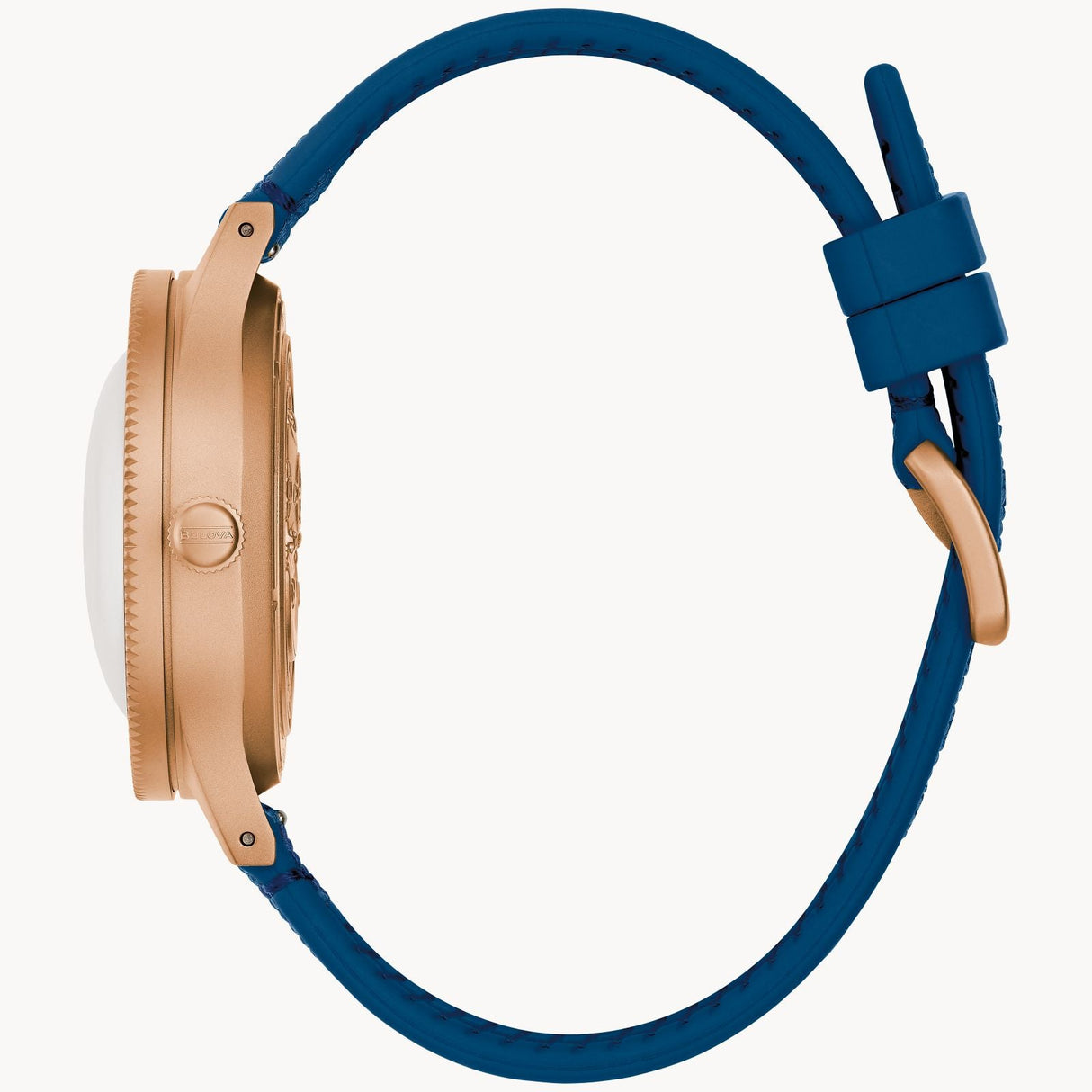 98A325 Reloj Bulova Mil Ships de caballero banda de resina