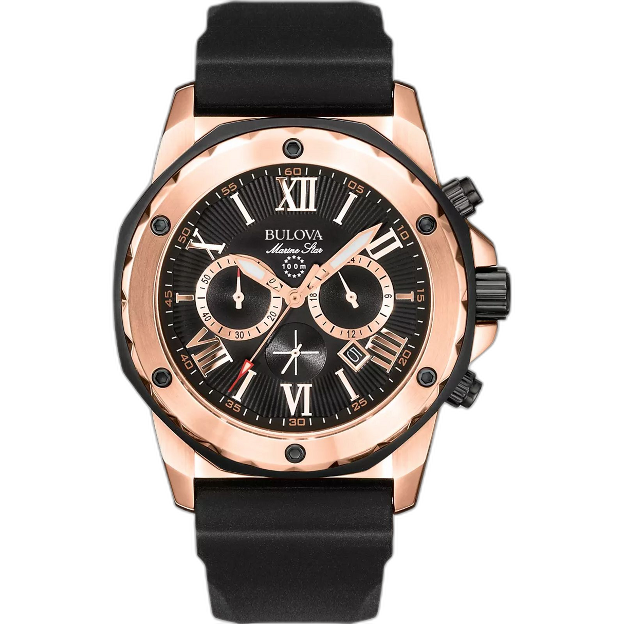 98B104 Bulova Marine Star Calendar Reloj para Hombre