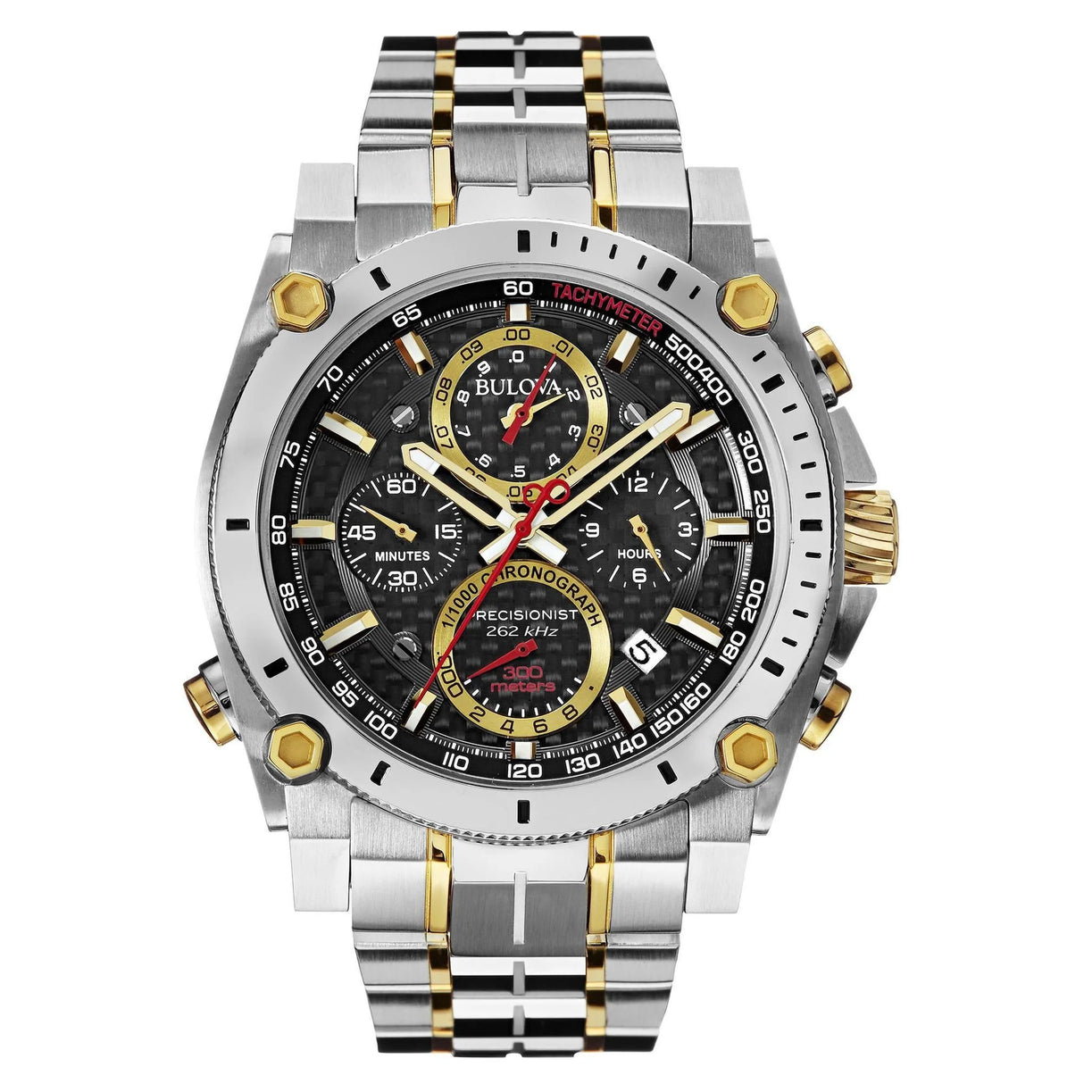 98B228 Reloj Bulova Precisionist de hombre pulsera de metal