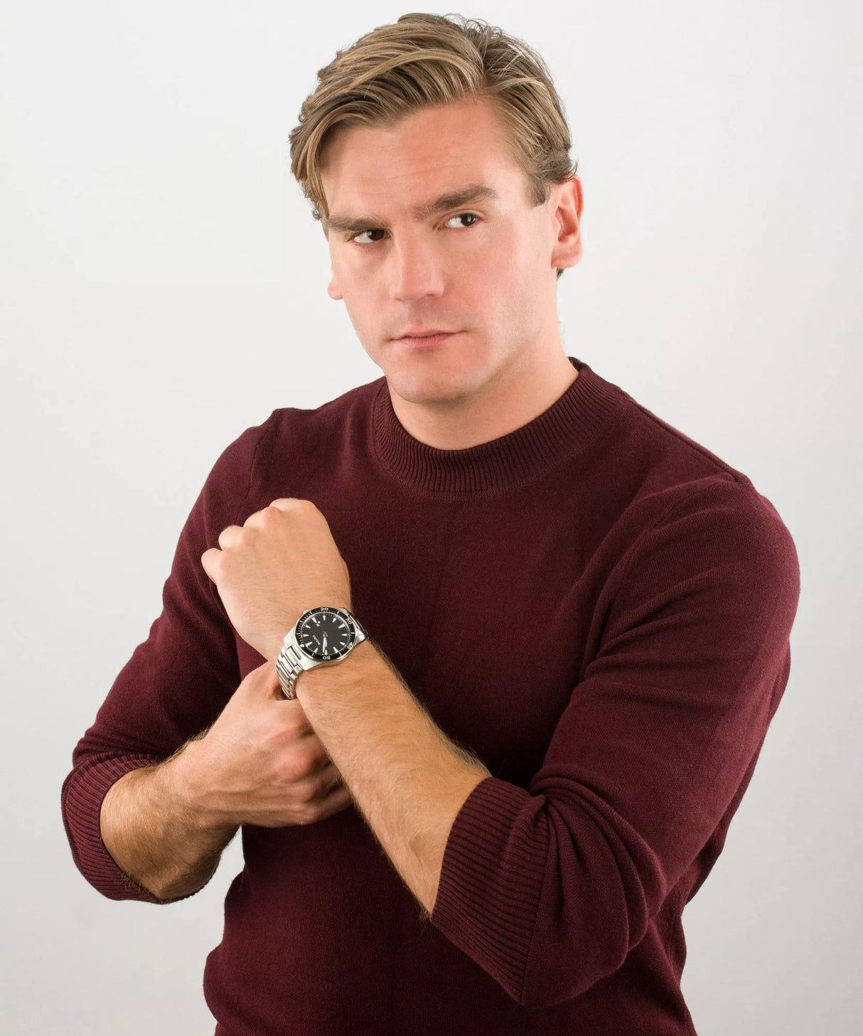 98B328 Reloj Bulova Classic Sport para caballero pulsera de acero inoxidable