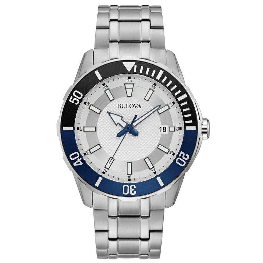 98B349 Bulova Classic Reloj Análogo para Caballero Banda de Acero Inoxidable