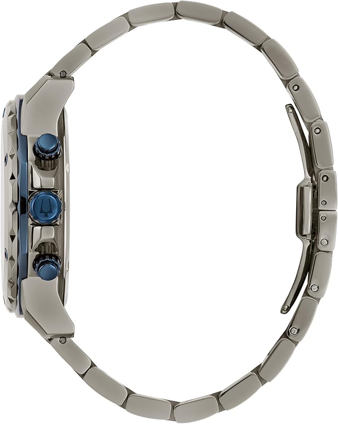 98B411 Reloj Bulova Marine de hombre pulsera de metal