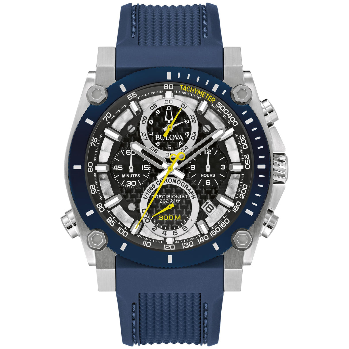 98B413 Reloj Bulova Icon de hombre correa de caucho