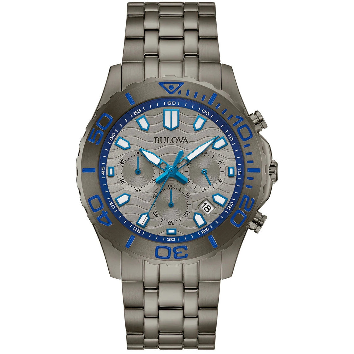 98B434 Reloj Bulova Classic de hombre pulsera de metal 32 mm