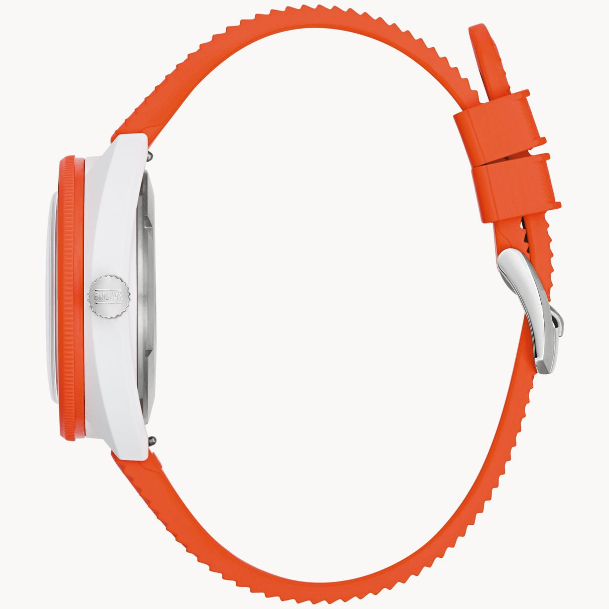 98B448 Reloj Bulova Snorkel Unisex pulsera de caucho 41 mm