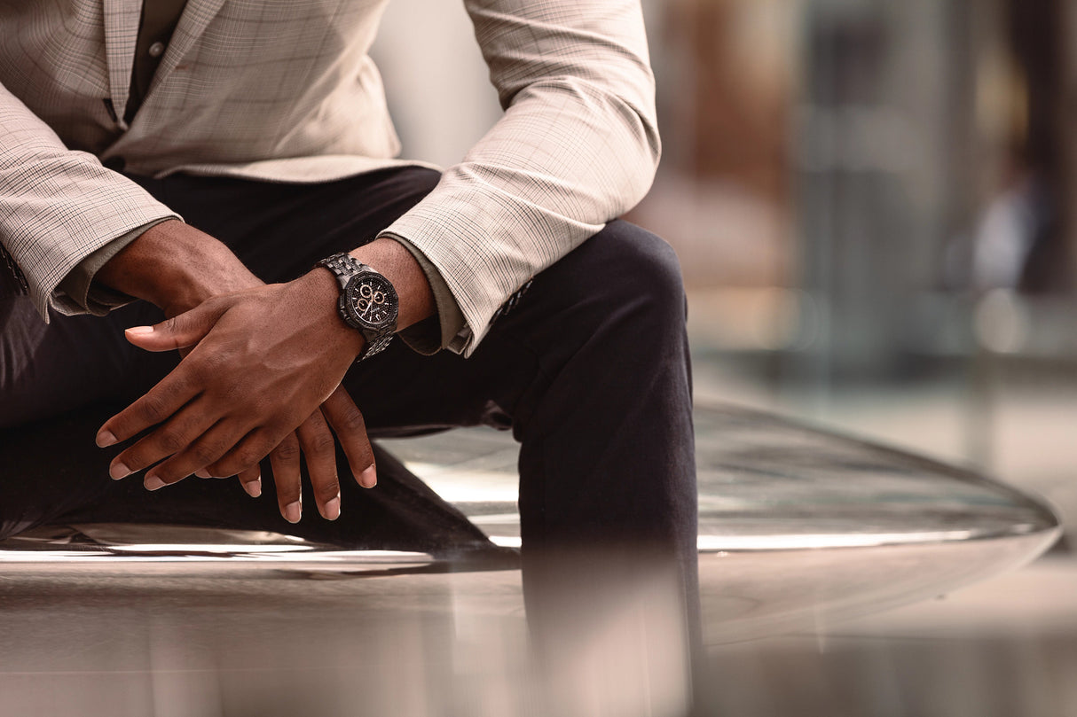 98C134 Reloj Bulova Octava de hombre pulsera de metal 41 mm