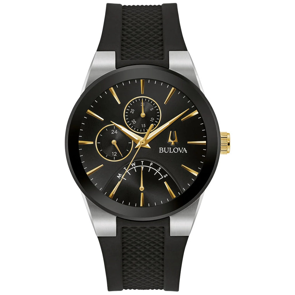 98C138 Relojes Bulova Futuro de hombre pulsera de caucho