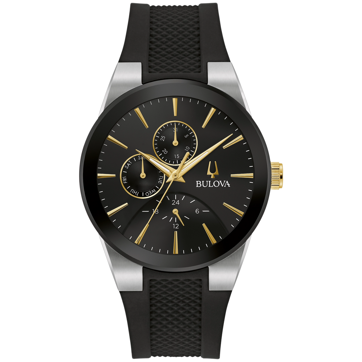 98C146 Reloj Bulova Modern Millenia de hombre corre de resina