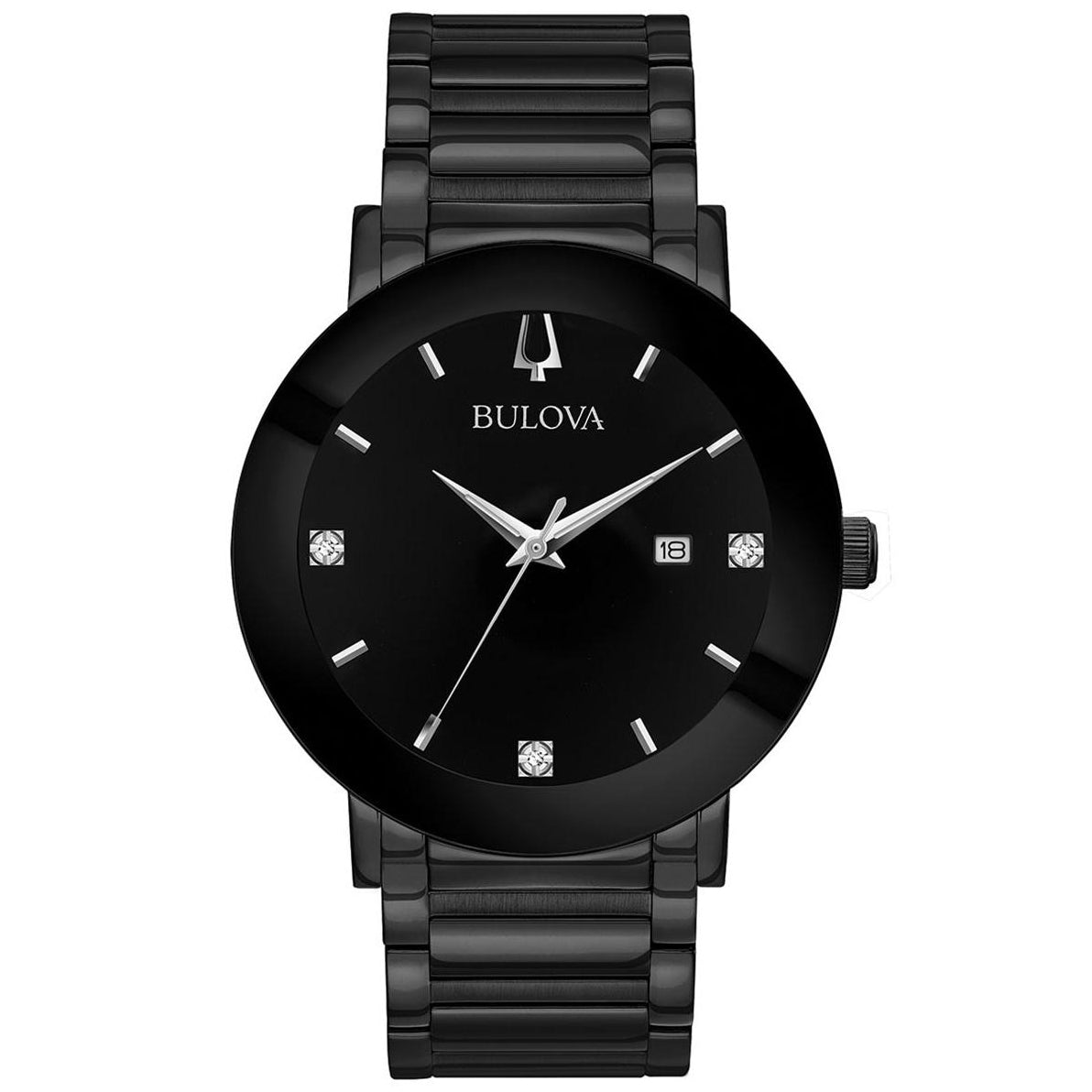 98D144 Reloj Bulova Modern Diamond de hombre correa de metal