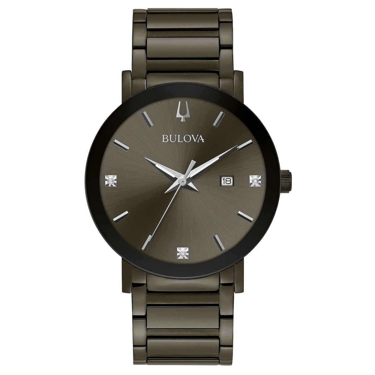98D158 Bulova Millennia Reloj para Hombre Pulsera de Metal Análogo