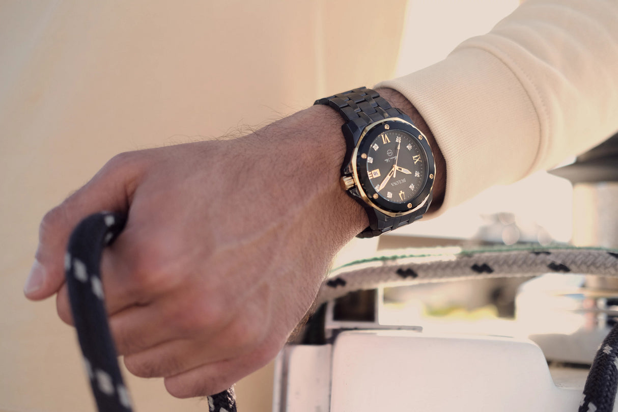 98D176 Reloj Bulova Marine Star de hombre pulsera de metal 44 mm