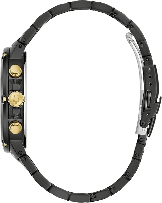 98D190 Reloj Bulova Diamond de caballero pulsera de metal