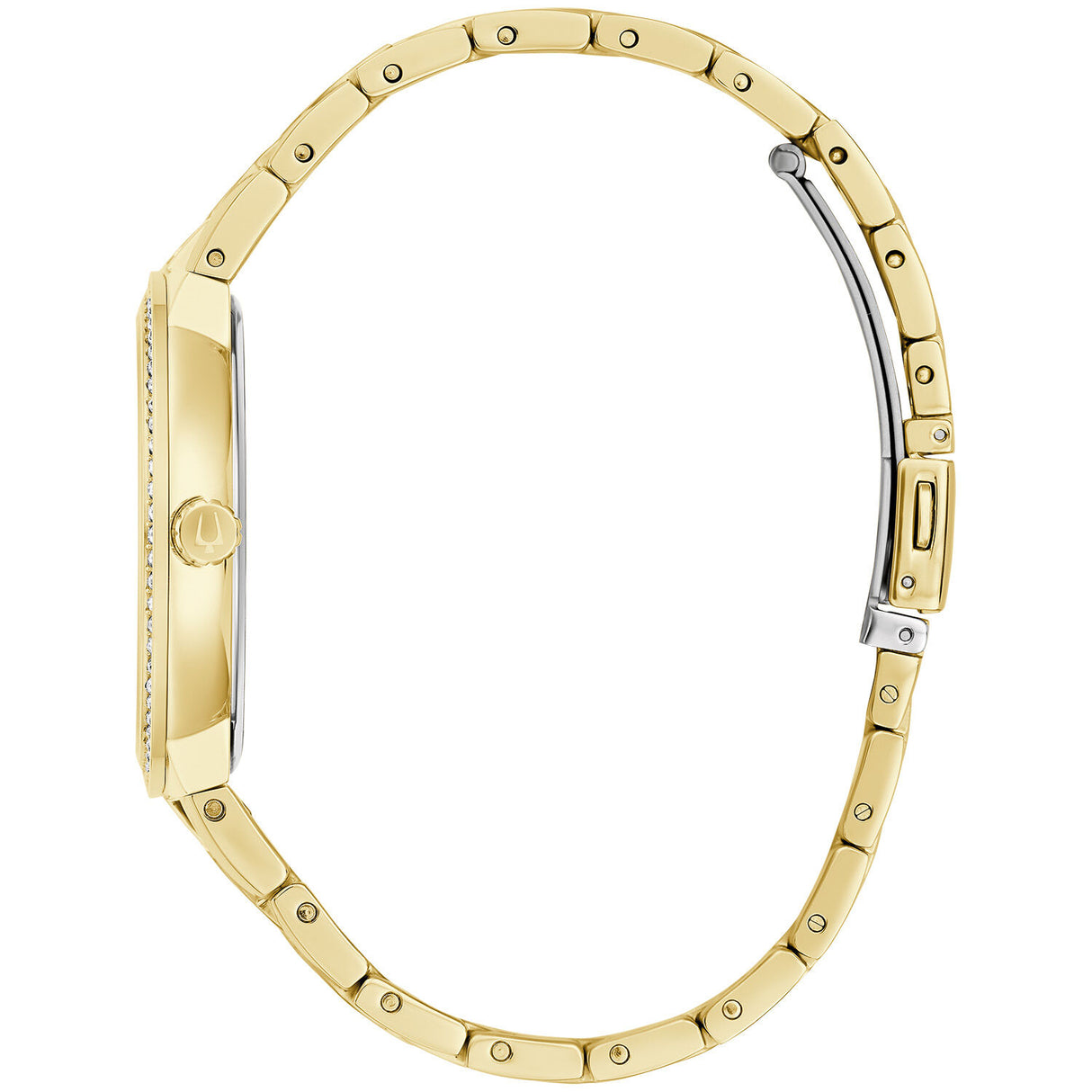 98K113 Reloj Bulova Crystal Dorado para Hombre