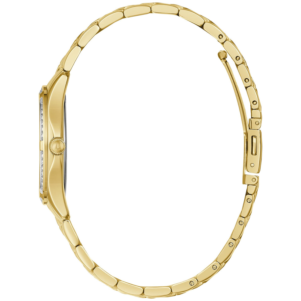 98L256 Bulova Reloj Bulova Crystal Accent pulsera de metal