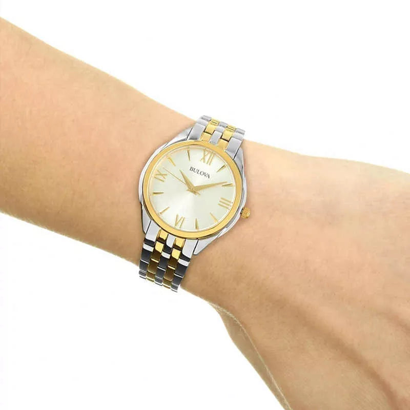 98L259 Reloj Bulova Classic de dama pulsera de metal