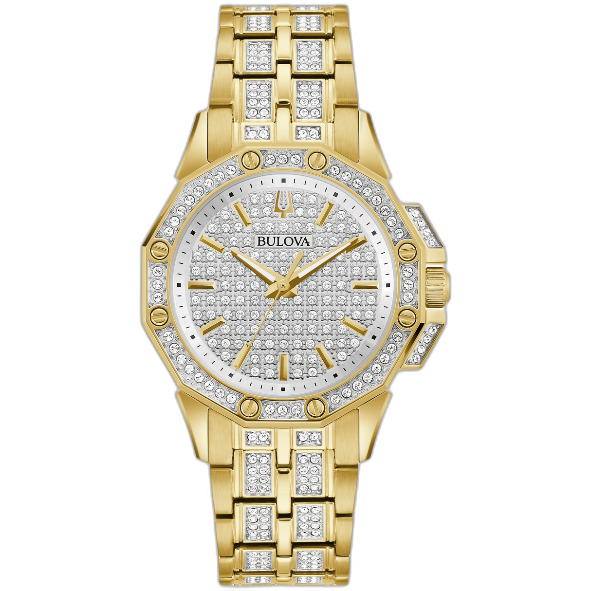 98L302 Reloj Bulova Octava de dama pulsera de metal 34 mm