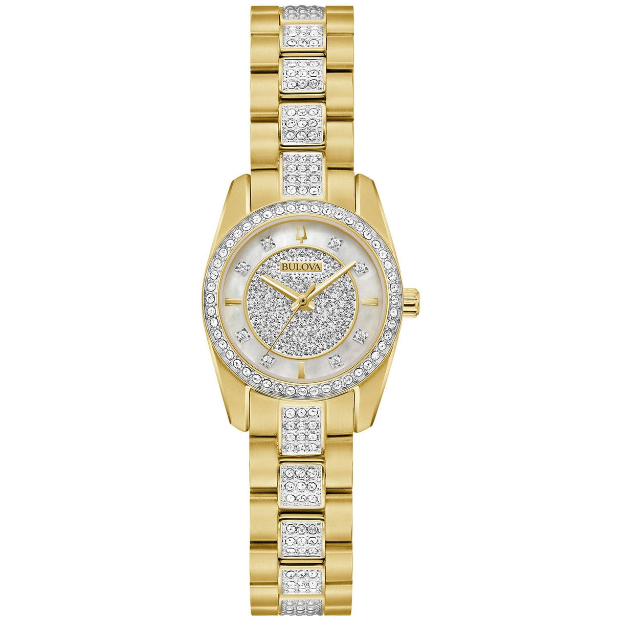 98L307 Reloj Bulova Dress de dama banda de metal 23.5 mm