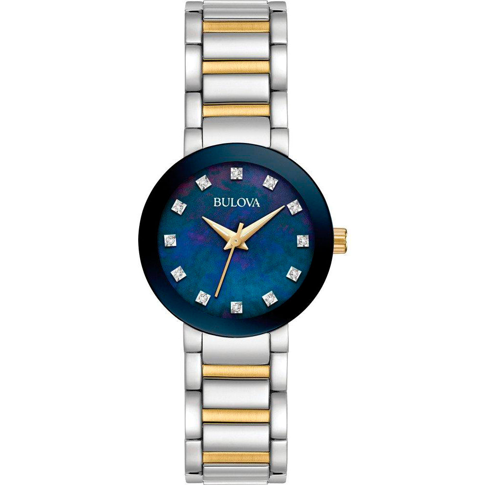 98P157 Reloj Bulova Modern de mujer pulsera de metal