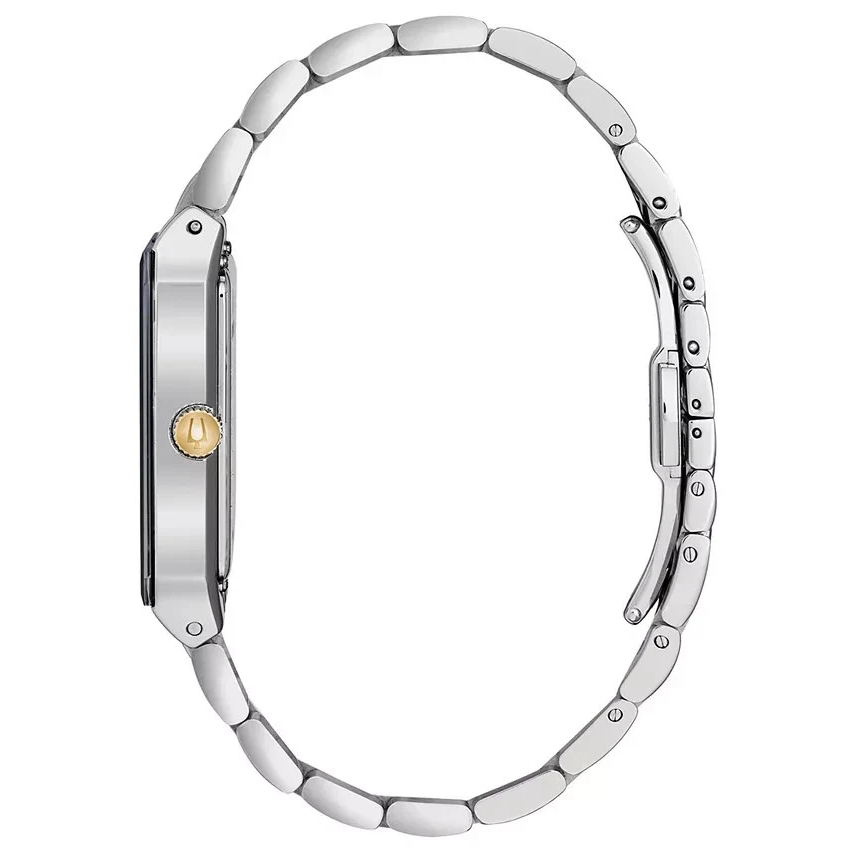 98P185 Reloj Bulova Futuro de señorita pulsera de metal 21 mm