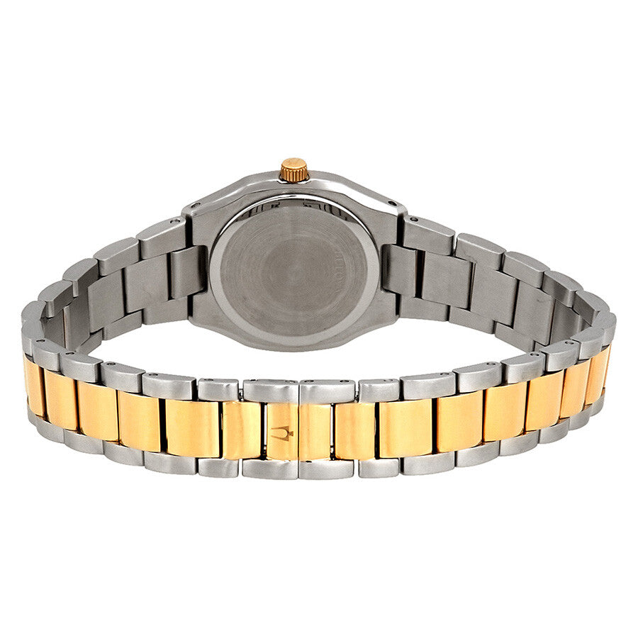 98R204 Reloj Bulova Diamond de mujer correa de metal
