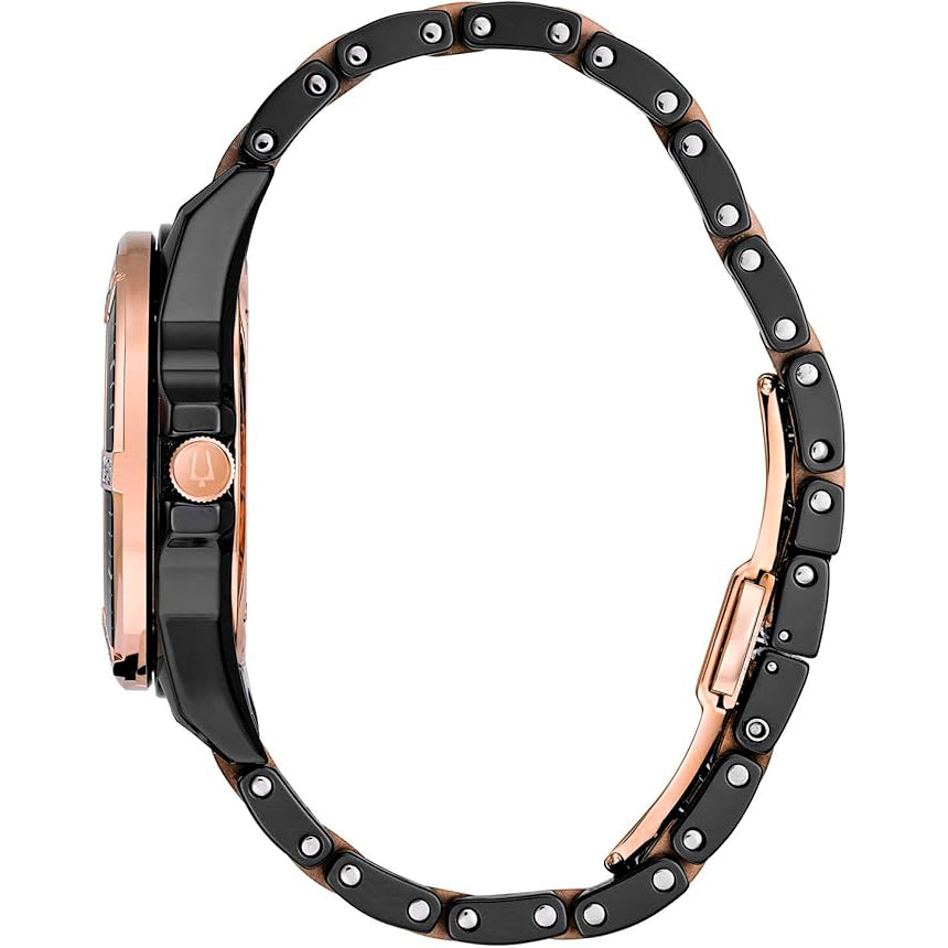 98R242 Reloj Bulova Marine Star de mujer pulsera de metal 37 mm