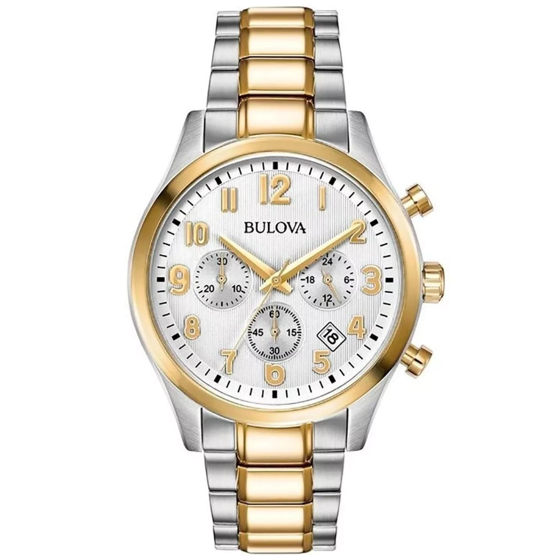 98B330 Bulova Cronógrafo Reloj para Hombre Pulsera de Metal Análogo