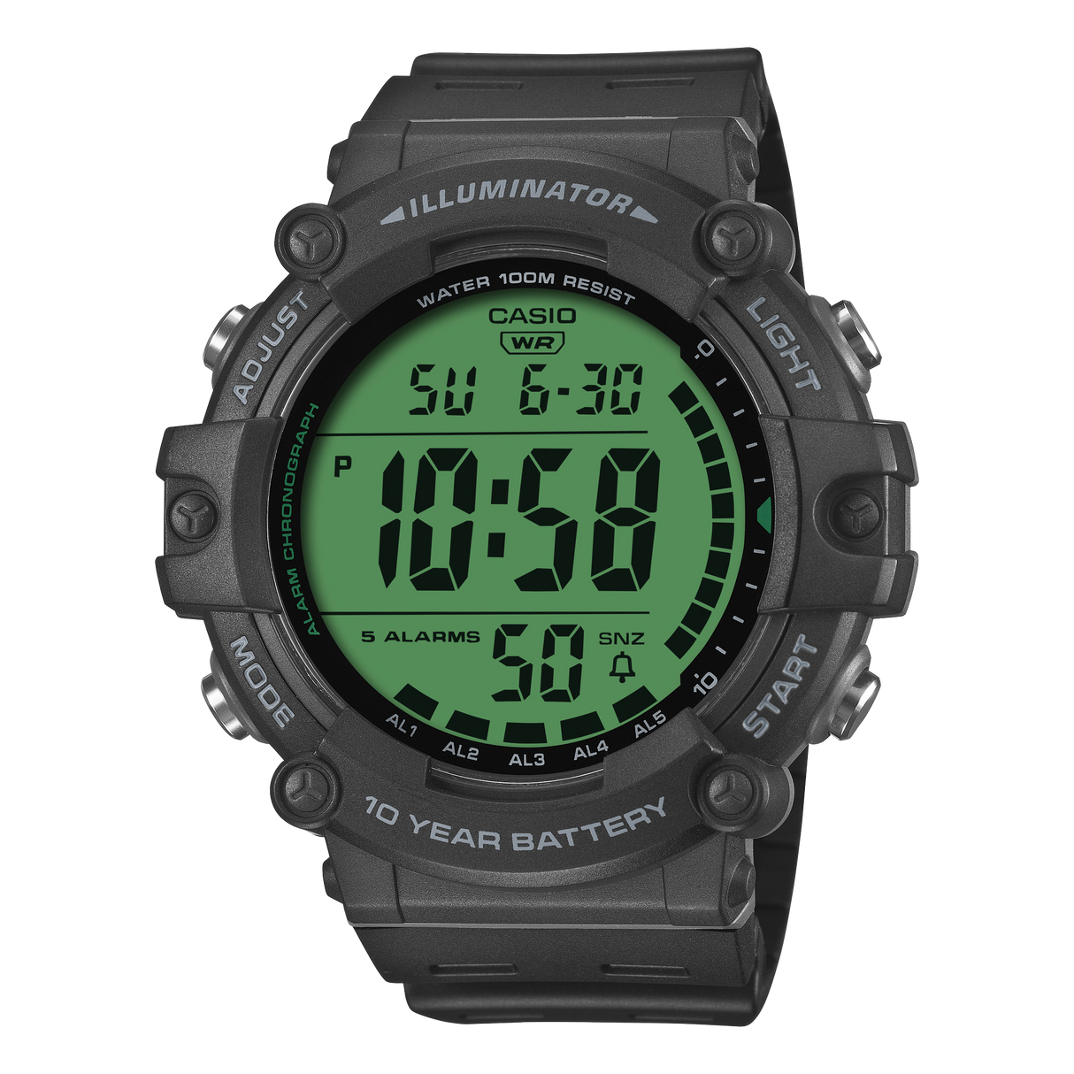 AE-1500WH Reloj Casio para Hombre Pulsera de Resina Digital