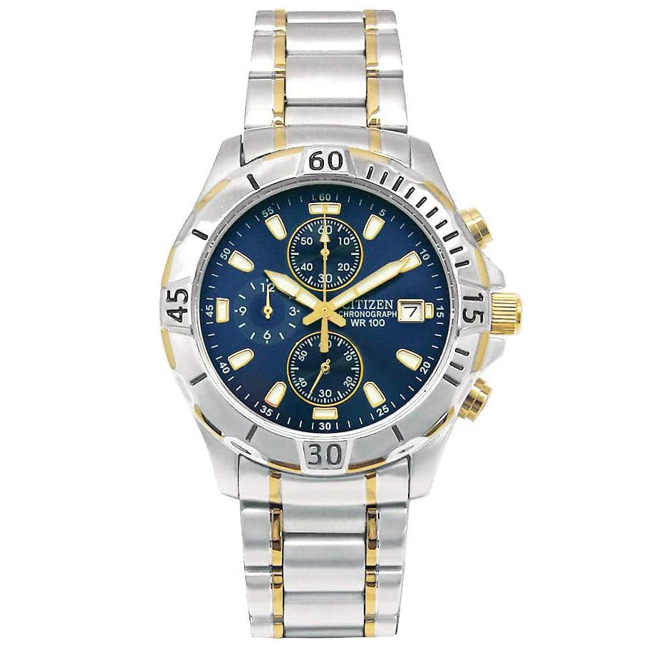 AN3394-59L Citizen Reloj para Hombre Análogo Pulsera de Metal