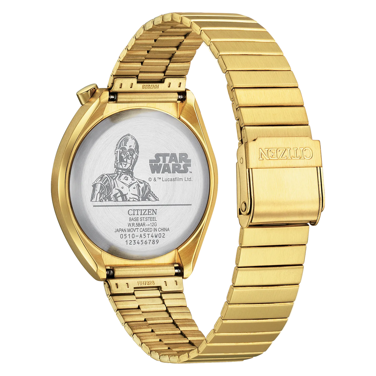 AN3662-51W Reloj Citizen Star Wars C-3PO de hombre correa de metal