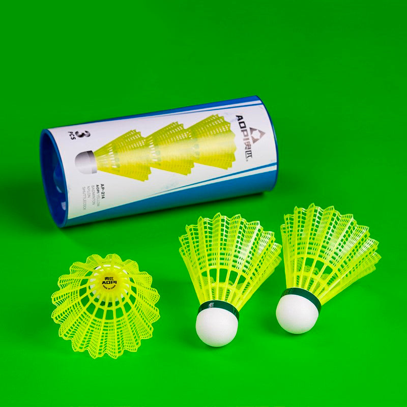 AP-214 Pelota de Nylon para Badminton 3 pack