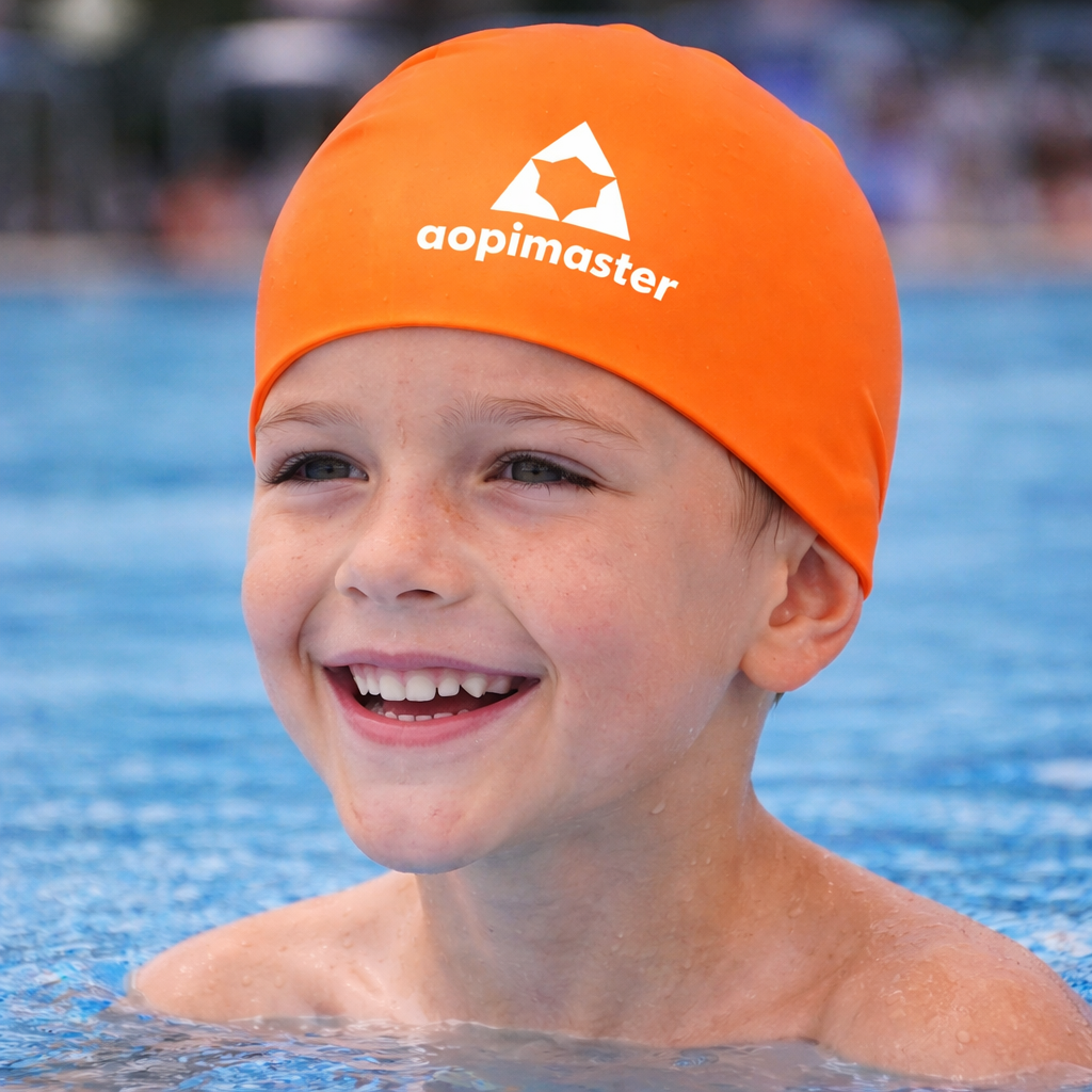 AP-747 Gorro de Natación de Silicona Aopi talla S