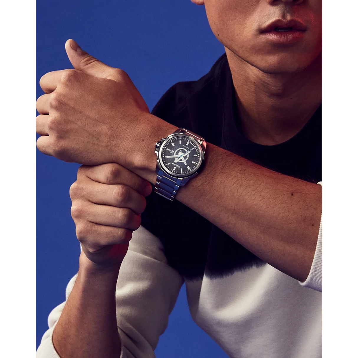 AW1651-52W Reloj Citizen Marvel Avengers de caballero pulsera de metal