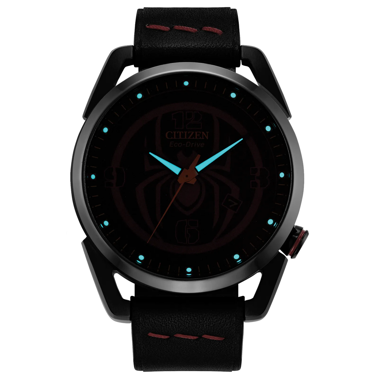 AW1685-00W Citizen Miles Morales Marvel Edition de caballero pulsera de piel