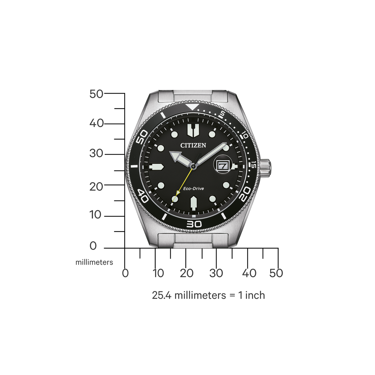 AW1760-81E Reloj Citizen Eco-Drive de hombre pulsera de metal