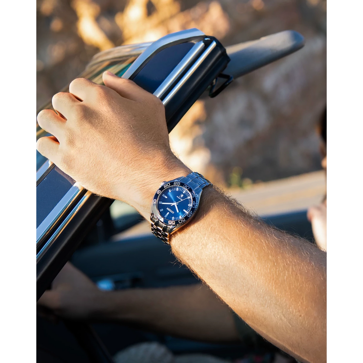 AW1770-53L Reloj Citizen para hombre pulsera de metal Eco Drive