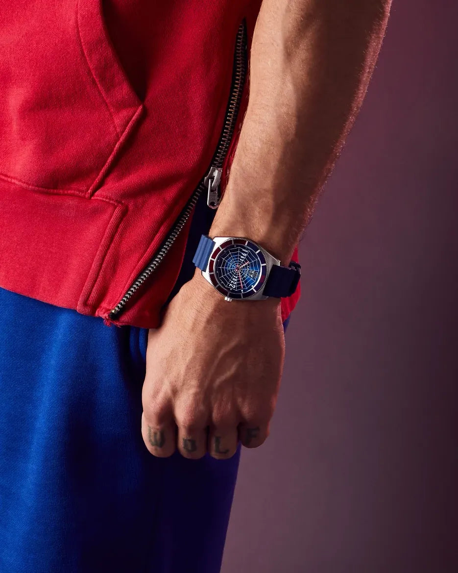 AW2050-49W Reloj Citizen Spider-Man de hombre pulsera de caucho 43 mm