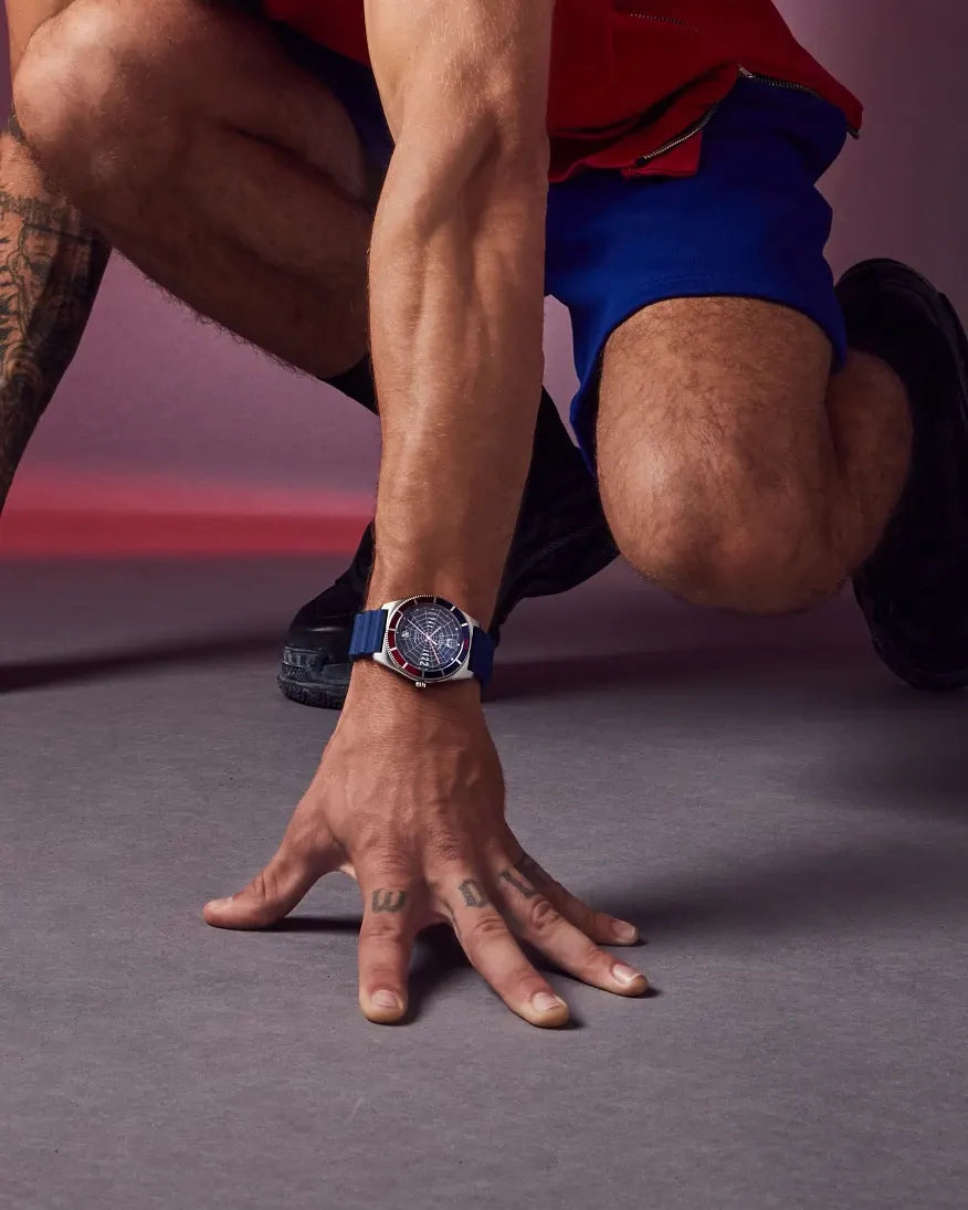 AW2050-49W Reloj Citizen Spider-Man de hombre pulsera de caucho 43 mm