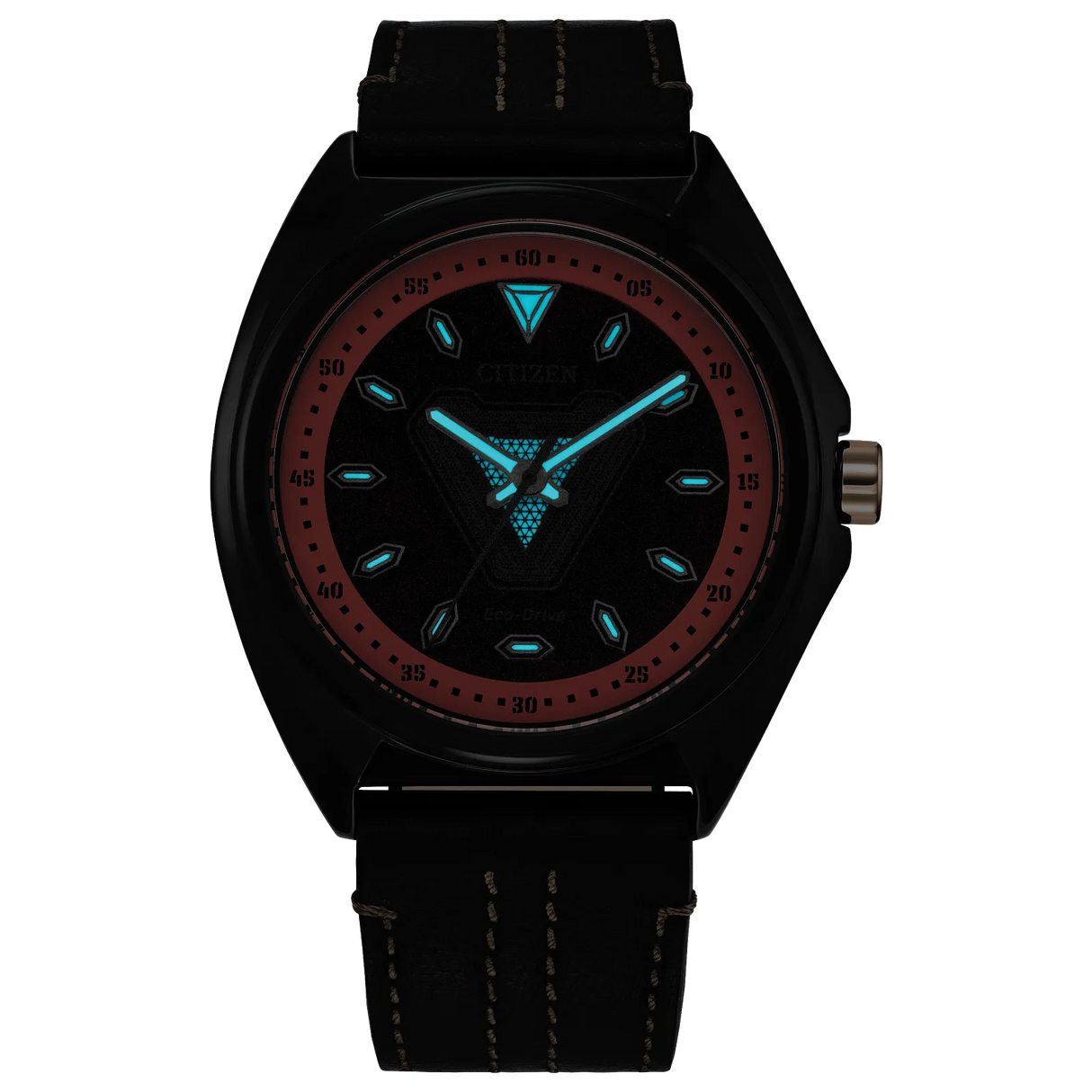 AW2075-05W Reloj Citizen Tony Stark '63 Marvel de hombre pulsera de piel