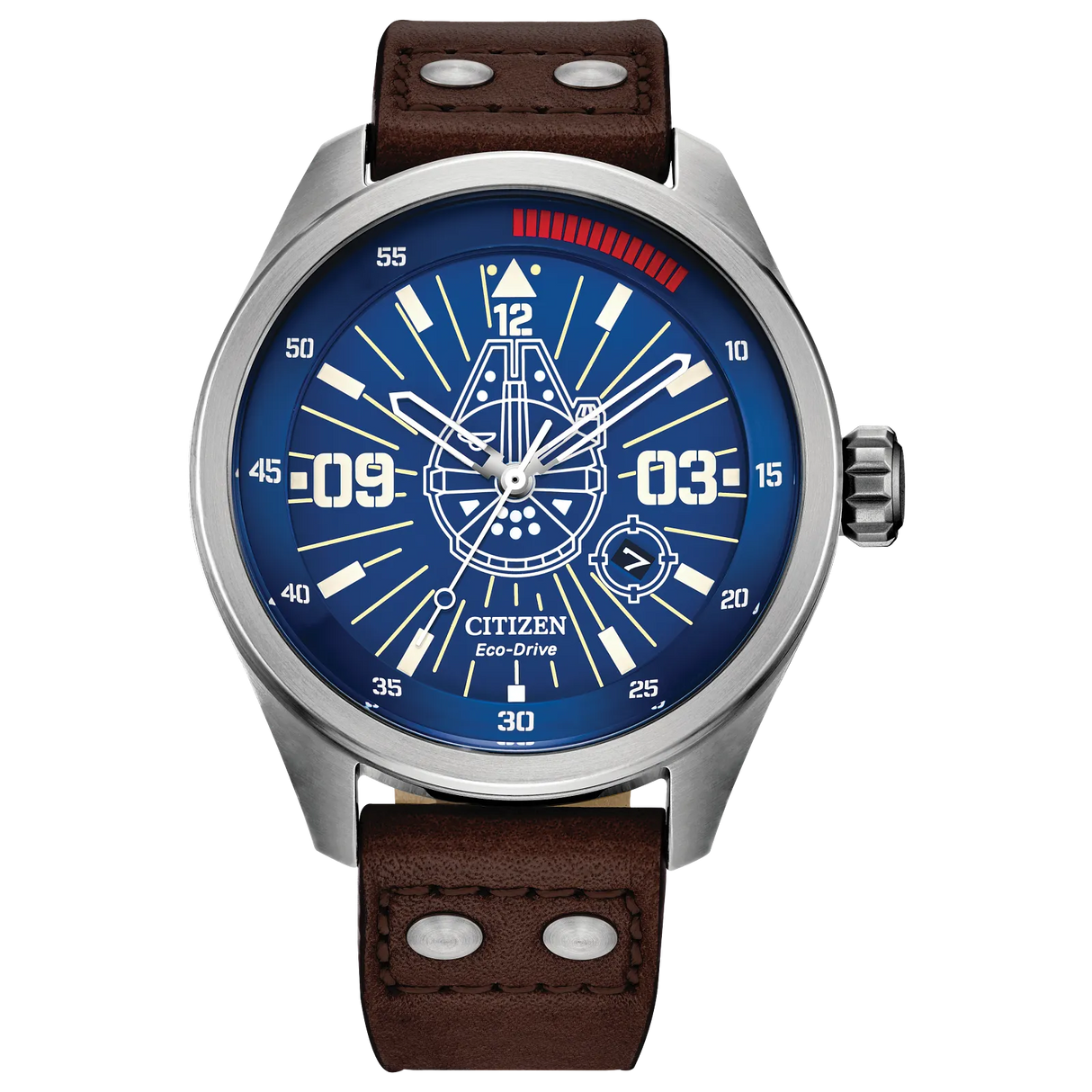 AW5009-03W Reloj Citizen Han Solo Star Wars de hombre pulsera de piel