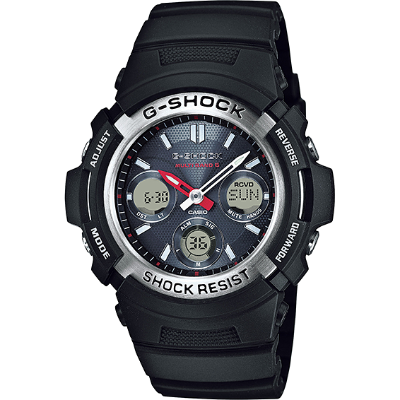 AWG-M100A Reloj G-Shock de hombre pulsera de caucho