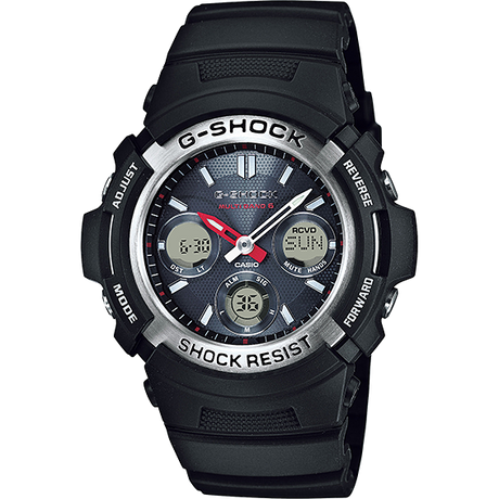 AWG-M100A Reloj G-Shock de hombre pulsera de caucho