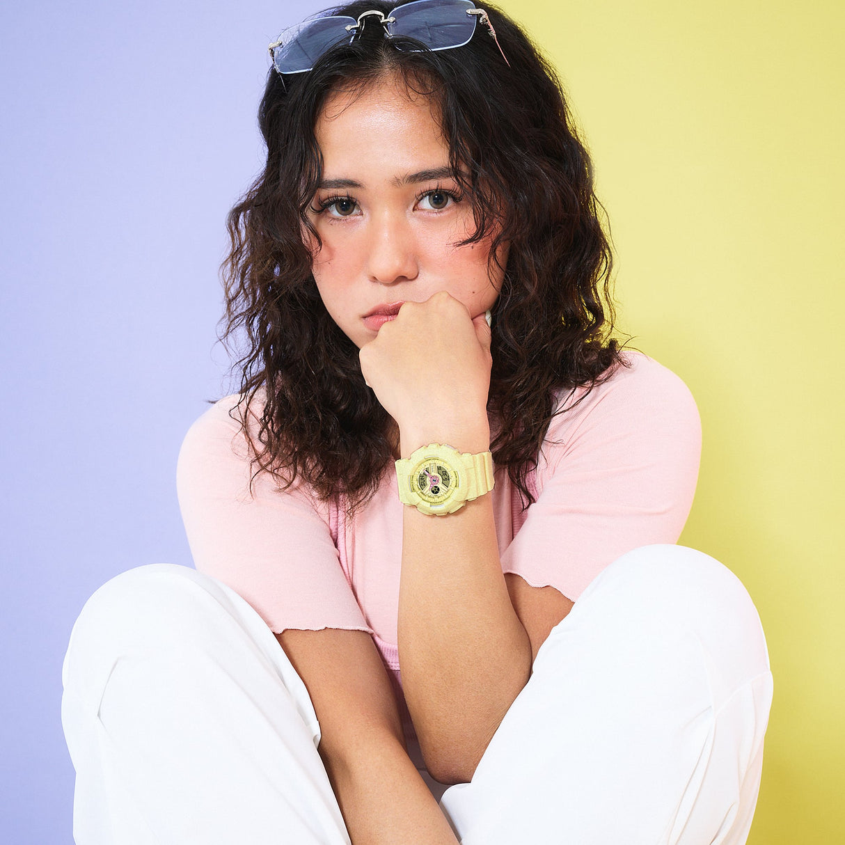 BA-110X Reloj Baby-G para Mujer Pulsera de Caucho Doble hora