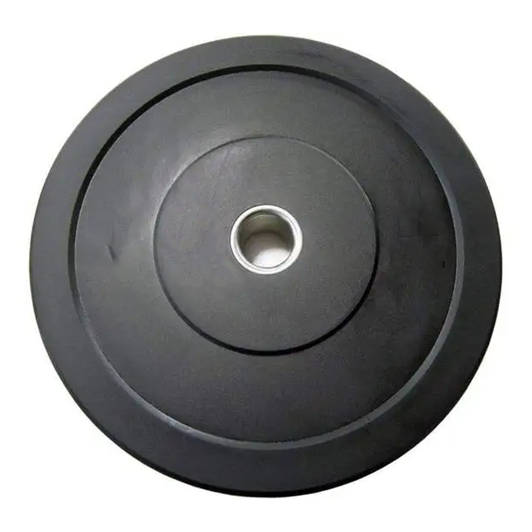 BBMP Discos bumper plates para pesas desde 10lb a 45lb negro