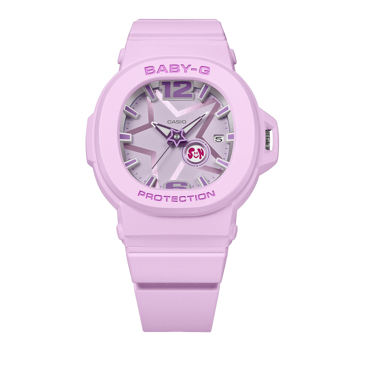 BGA-10D Reloj Baby-G de señorita correa de resina análogo