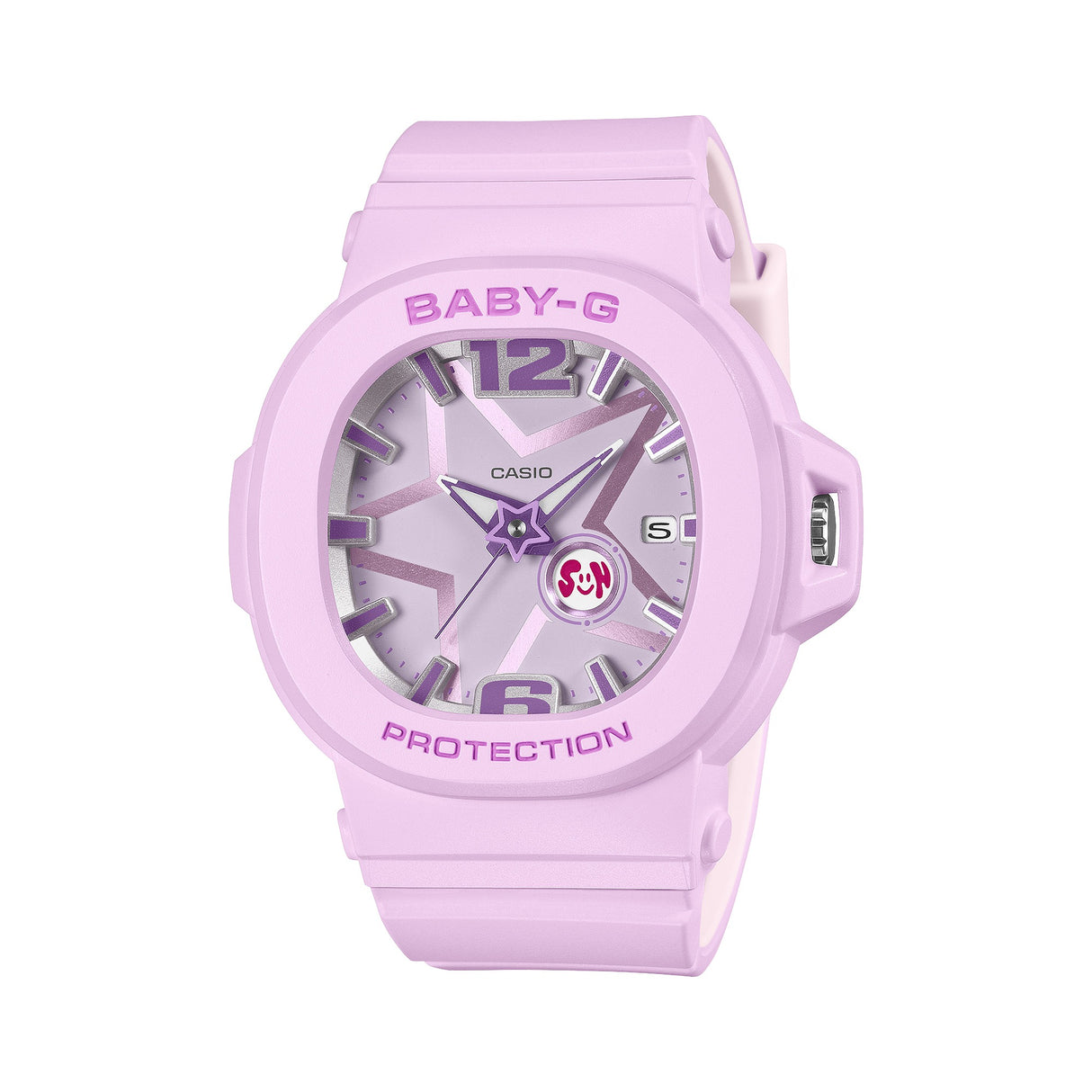 BGA-10D Reloj Baby-G de señorita correa de resina análogo