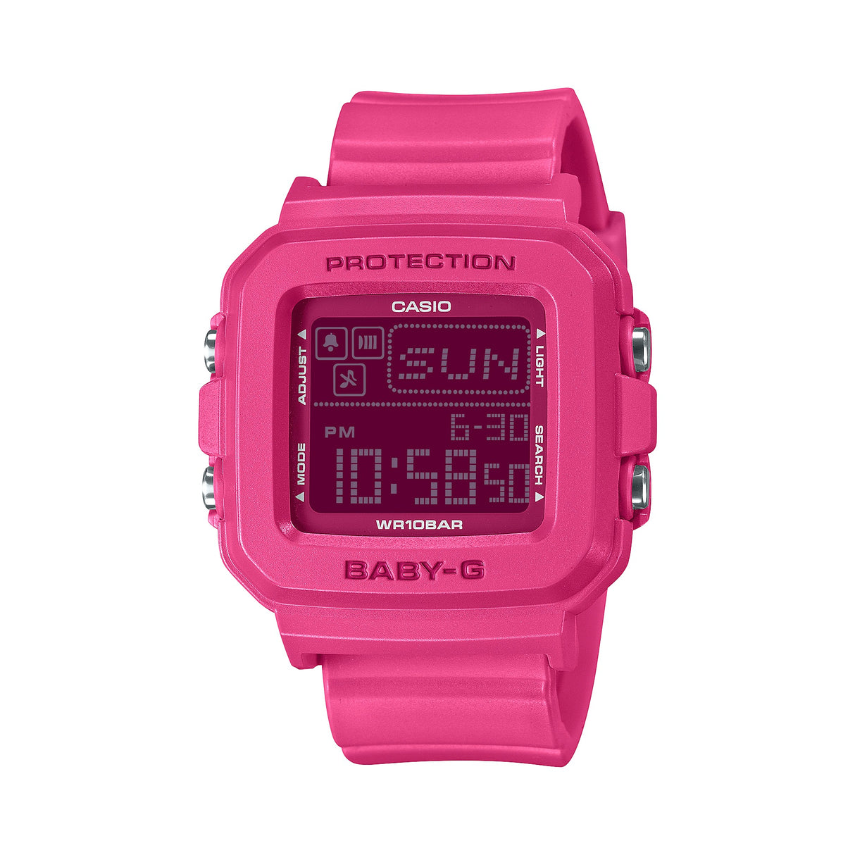 BGD-10K Reloj Baby-G Digital para Mujer pulsera de caucho
