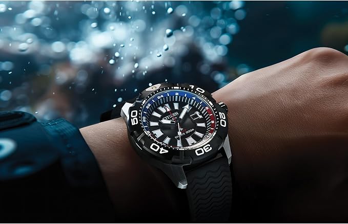 BJ7128-08E Reloj Citizen Promaster de hombre pulsera de caucho