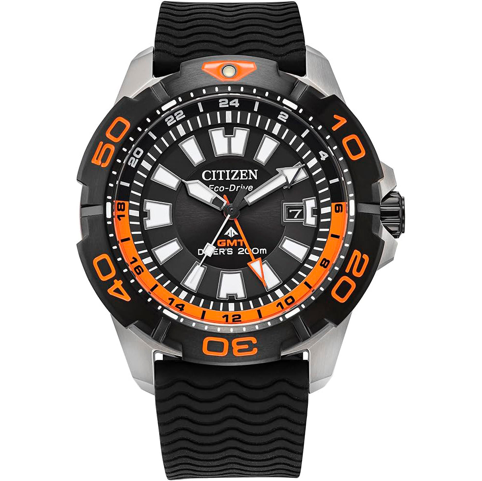 BJ7129-05E Reloj Citizen Eco-Drive de hombre pulsera de resina 43 mm