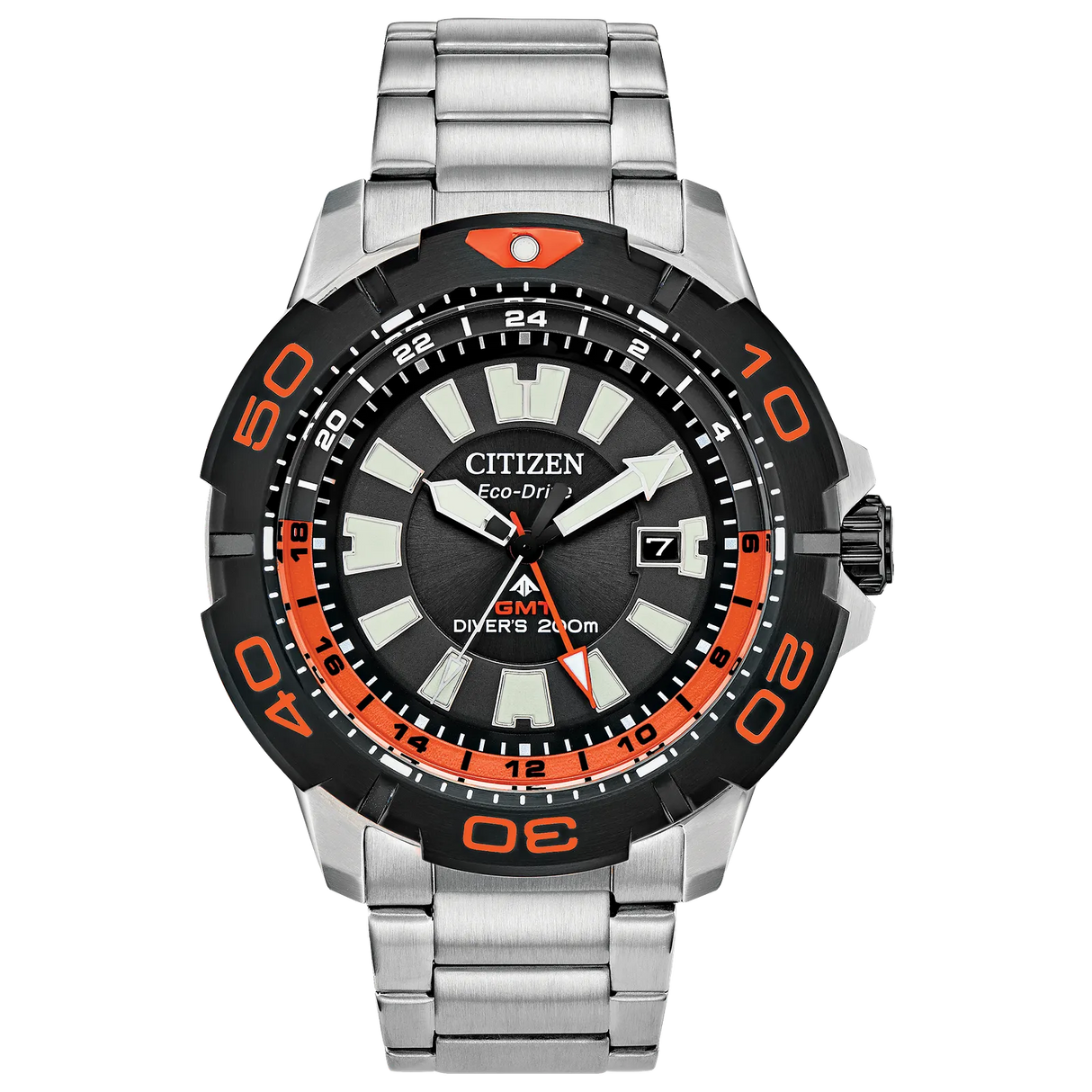 BJ7129-56E Reloj Citizen Promaster GMT de hombre pulsera de metal 44 mm